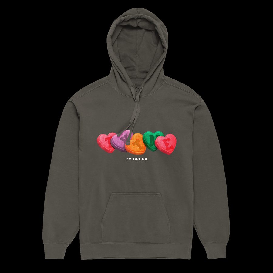 text me, i'm drunk Hoodie — Pepper